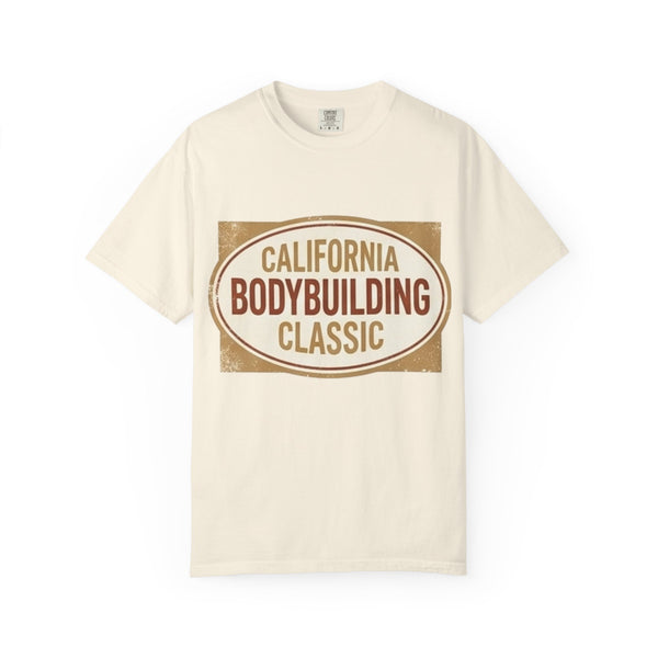 California Bodybuilding Classic T-Shirt | Vintage Fitness Logo