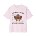 Anatomy of the Push Upper Body Mechanics Tee | Muscle Diagram Shirt