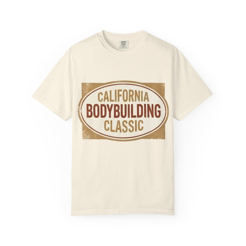 California Bodybuilding Classic T-Shirt | Vintage Fitness Logo