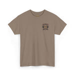 Iron Republic 'Built Not Born' Tee — Vintage Bodybuilding Crest