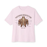 Posterior Architecture muscles anatomy T-Shirt | Back Muscles Diagram Tee