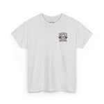 Iron Republic 'Built Not Born' Tee — Vintage Bodybuilding Crest