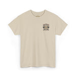 Iron Republic 'Built Not Born' Tee — Vintage Bodybuilding Crest