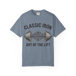 Classic Iron Art of the Lift T-Shirt | Barbell Weightlifting Tee