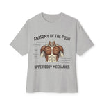 Anatomy of the Push Upper Body Mechanics Tee | Muscle Diagram Shirt