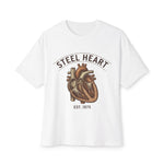 Steel Heart anatomical heart illustration T-Shirt | est. 1975