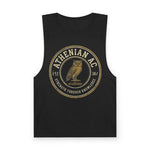 Athenian AC Owl Emblem Tank | Vintage Academy Badge Athletic Tank