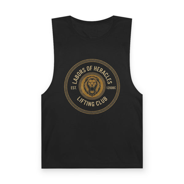 Labors of Hercules Lion Emblem Tank | Lifting Club Gym Apparel