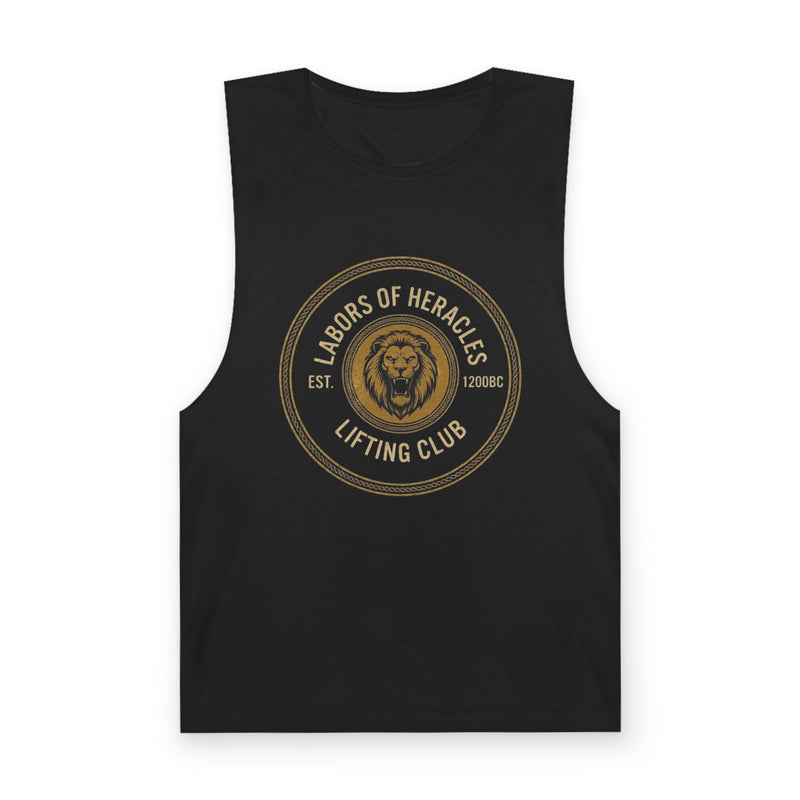 Labors of Hercules Lion Emblem Tank | Lifting Club Gym Apparel