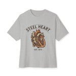 Steel Heart anatomical heart illustration T-Shirt | est. 1975