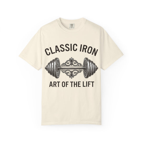 Classic Iron Art of the Lift T-Shirt | Barbell Weightlifting Tee