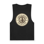 Ludus Gladiator Emblem Tank | Gladiator Helmet Circle Logo Tank Top