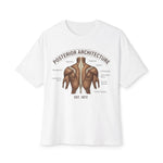 Posterior Architecture muscles anatomy T-Shirt | Back Muscles Diagram Tee