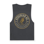 Athenian AC Owl Emblem Tank | Vintage Academy Badge Athletic Tank