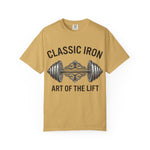 Classic Iron Art of the Lift T-Shirt | Barbell Weightlifting Tee