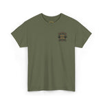 Iron Republic 'Built Not Born' Tee — Vintage Bodybuilding Crest